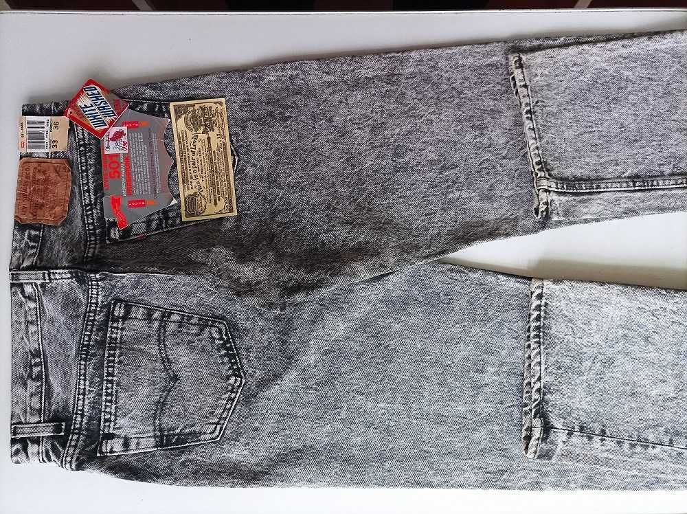 Коллекционные джинсы Levis 501 W33 L36 1989 г.в.