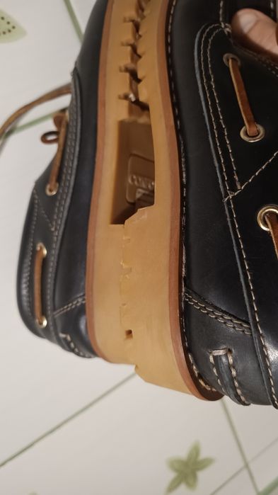 Klondike Made in Italy  Buty żeglarskie, Uniseks, 100% Skóra, 40