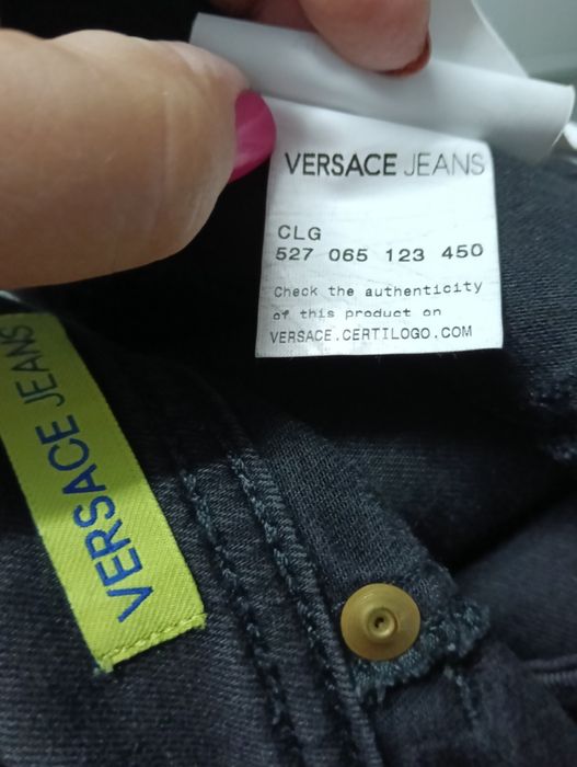 Original Versace Jeans pretos