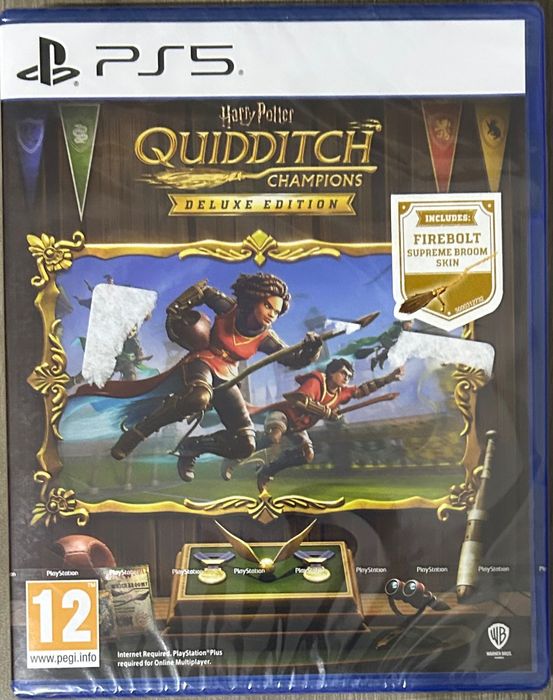 Jogo Harry Potter Quidditch Champions Dlx Ed.PS5- novo,3 anos garantia
