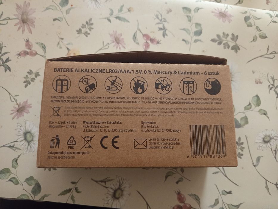 Nowe Baterie AAA