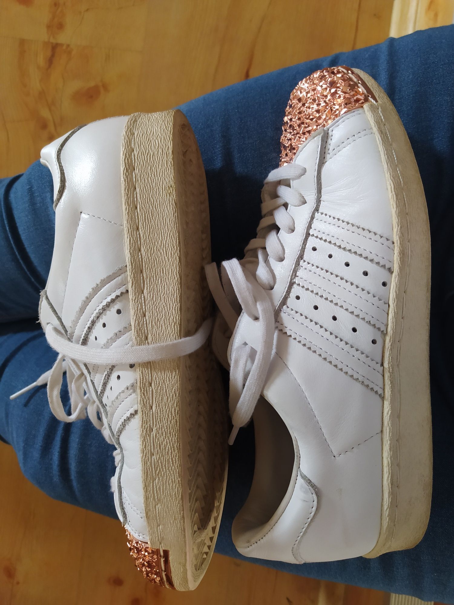 Buty Adidas Super Star Metal - Toe r 38