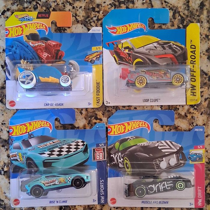 Hotwheels THs novos e selados
