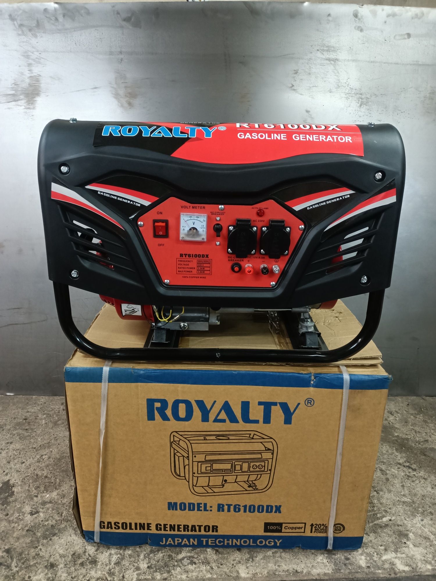 Продам генератор ROYALTY rt6100dx