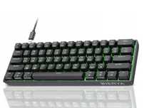 Dierya DK61se klawiatura gamingowa 60%, mechaniczna BLUE SWITCH