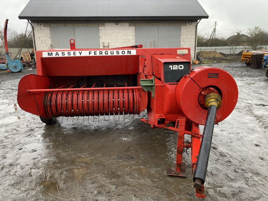 Прес підбирач MASSEY FERGUSON 120 тюковщик Мойсей фергусон є ще велгер