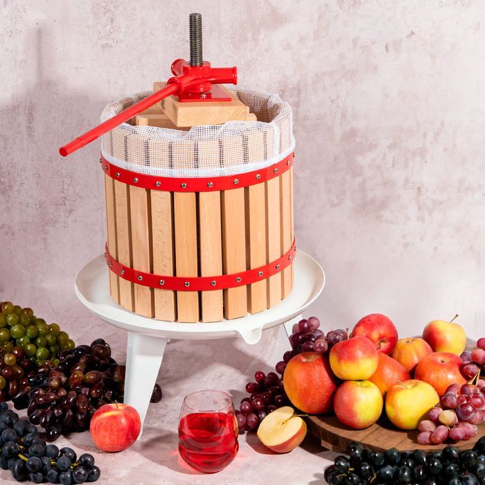 Prasa śrubowa do owoców 12 l - średnica 24 cm