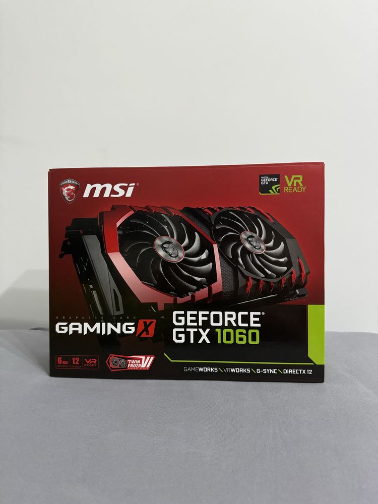 Karta graficzna msi GEFORCE GTX 1060 6GB GAMING X