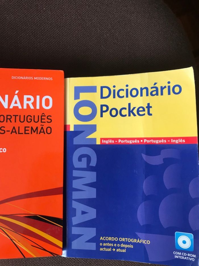 Dicionário Longman Pocket (Advanced): Inglês; Dicionário Alemão