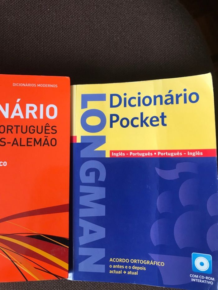 Dicionário Longman Pocket (Advanced): Inglês; Dicionário Alemão