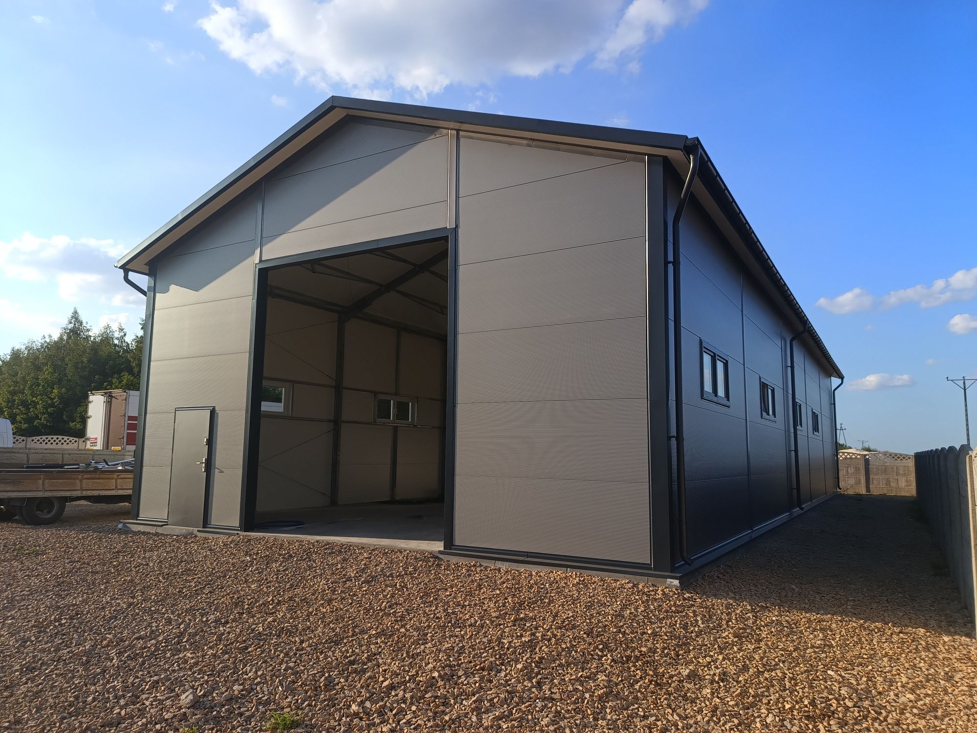 Hala ocieplana 10x25x5 Stal-Project