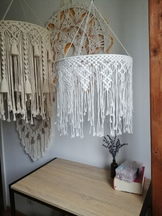 Декоративна арка макраме бохо стиль оренда