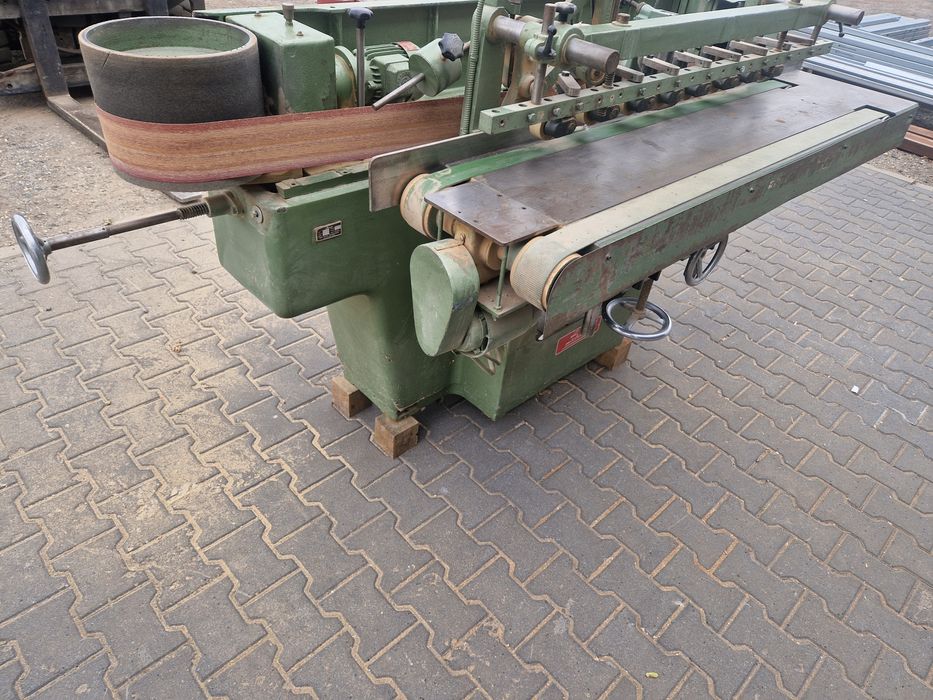 Szlifierka taśmowa boczna do kantów krawędzi posów trzewik oscylacja