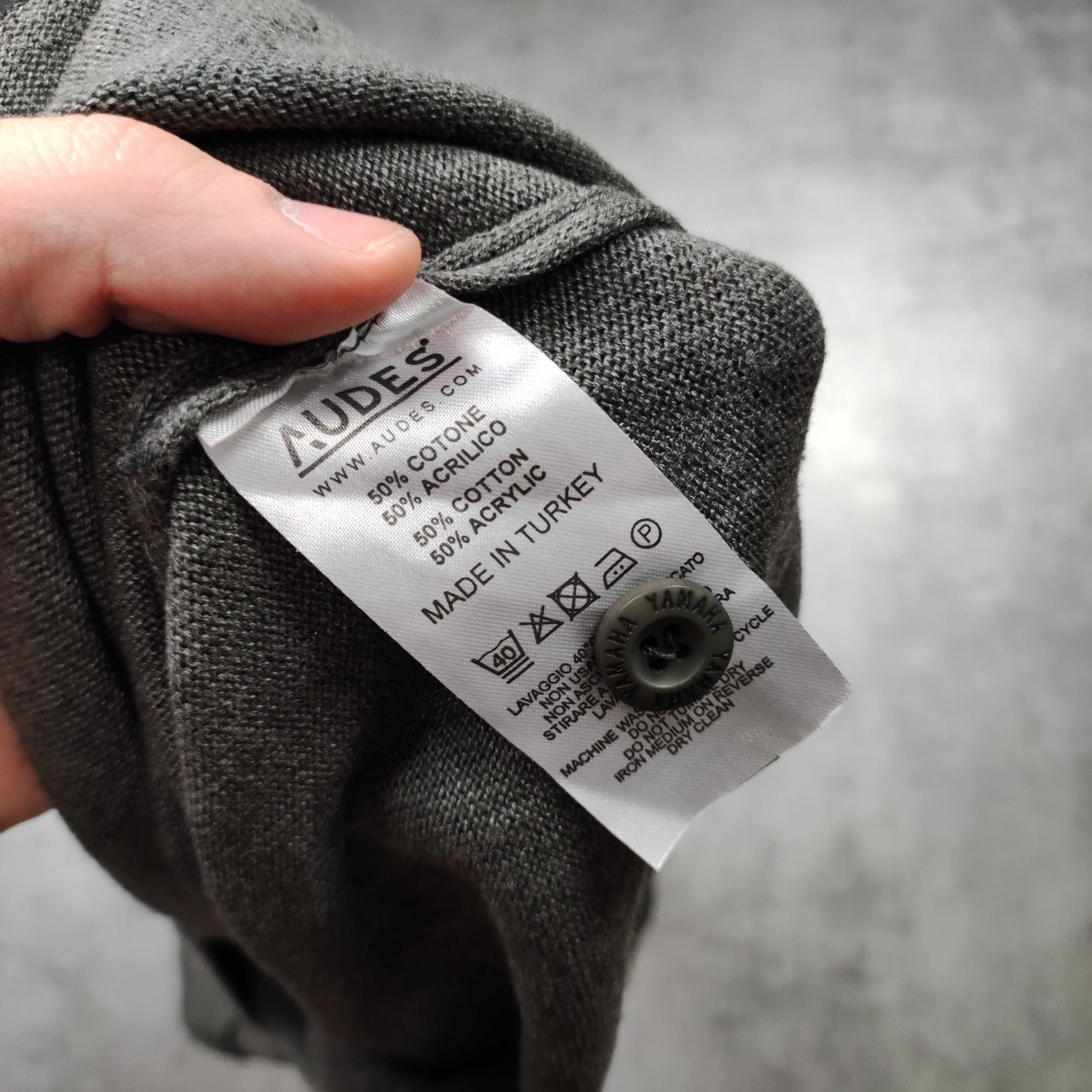 MĘSKI Sweter Kardigan Rozpinany OFICJALNA Kolekcja Yamaha Haft Logo