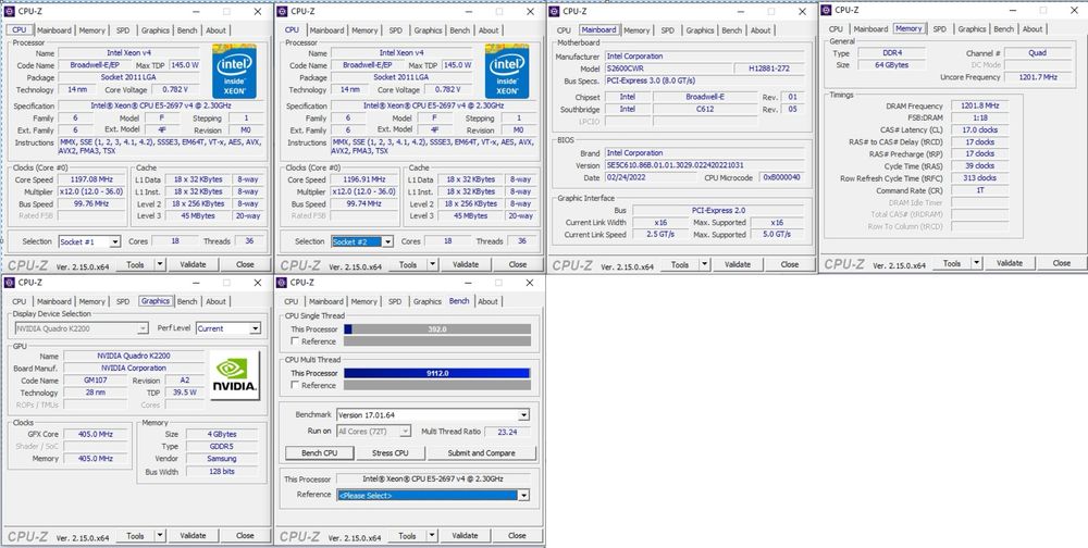 Xeon e5 2697 v4 2011-3, пара! Ціна за 2!