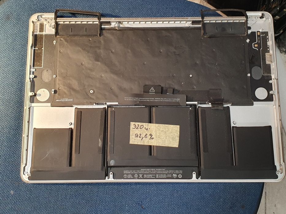 Топкейс аккумулятор apple macbook pro a1398 2014