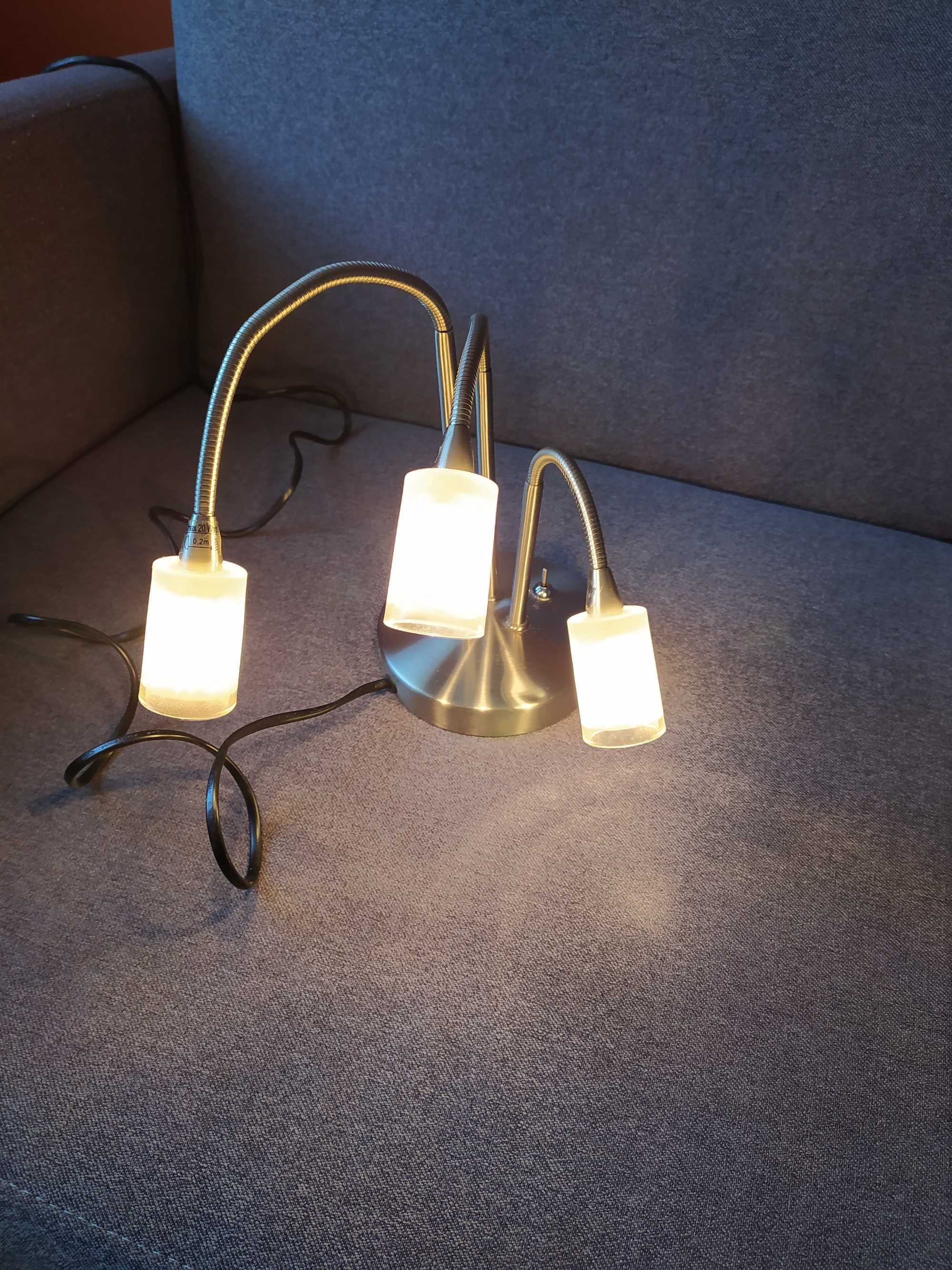 Lampa stojąca z trzema ramionami+Gratis zobacz
