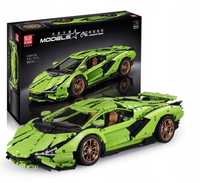 Klocki Konstrukcyjne Lamborghini Hyper Green Version - Mould King 3819