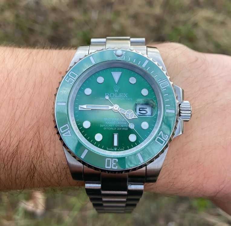 Часи годинник часы Ролекс Rolex Submariner Hulk