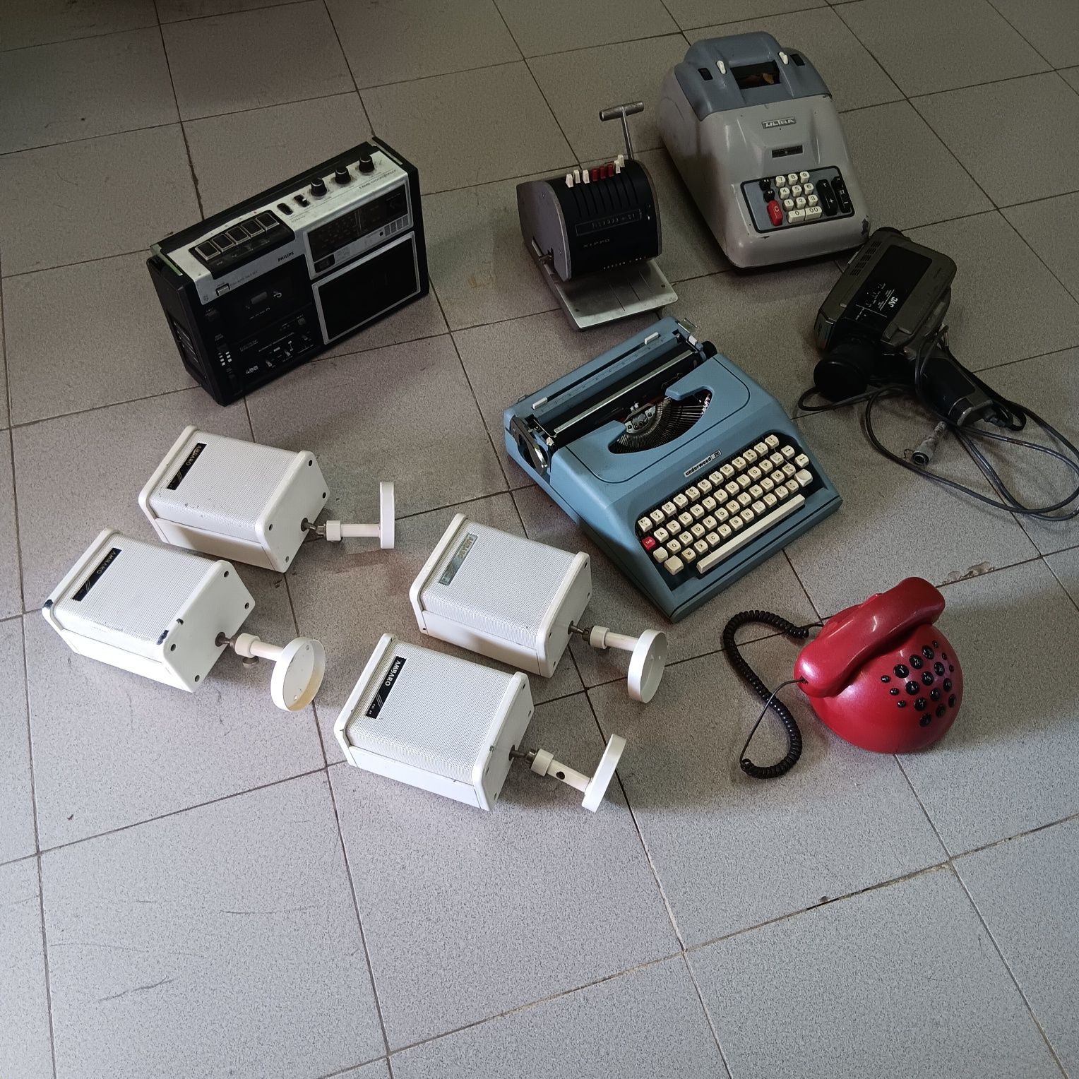 Conjunto de velherias, antiguidades