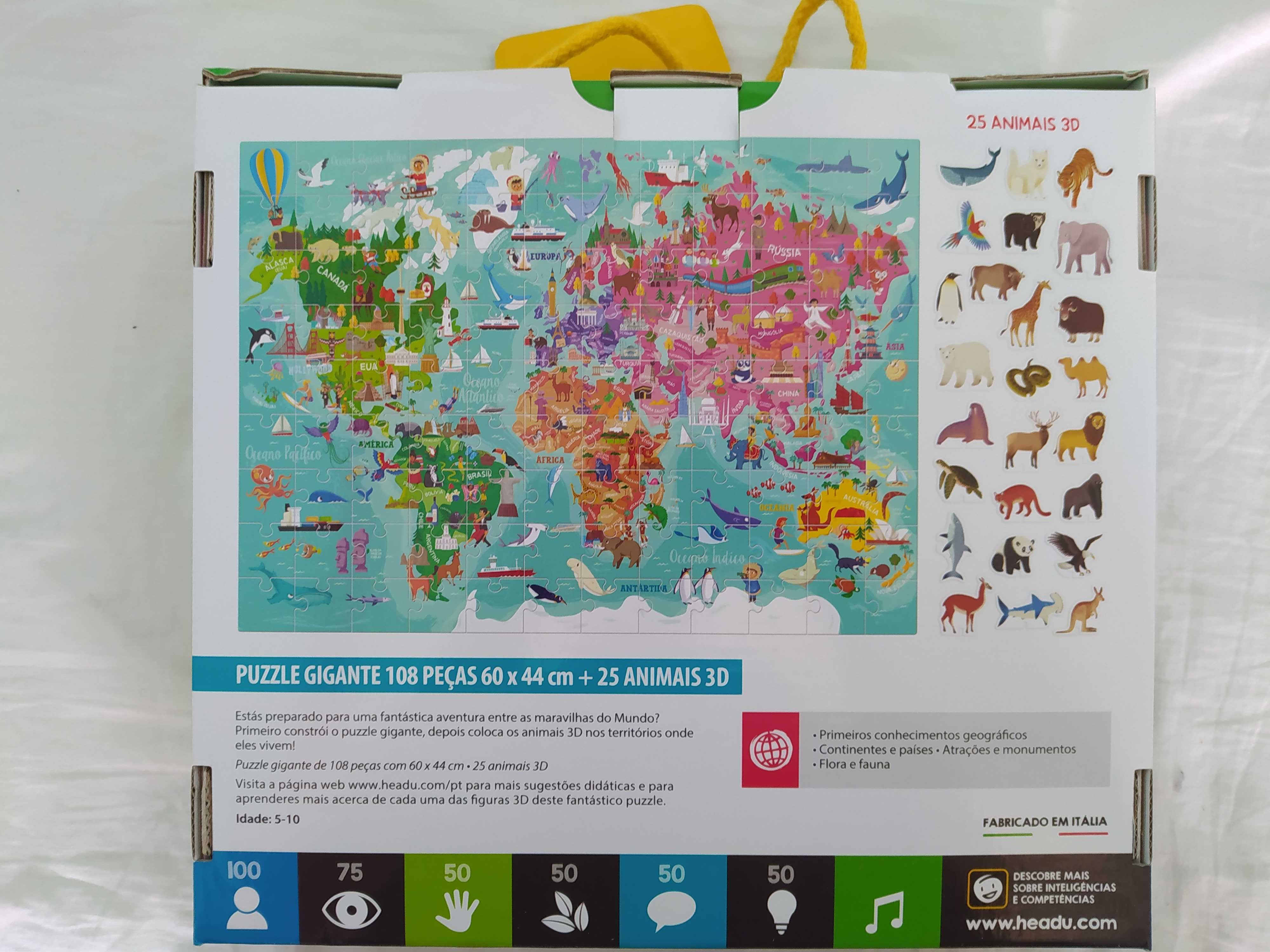 Puzzle "À Descoberta do Mundo"