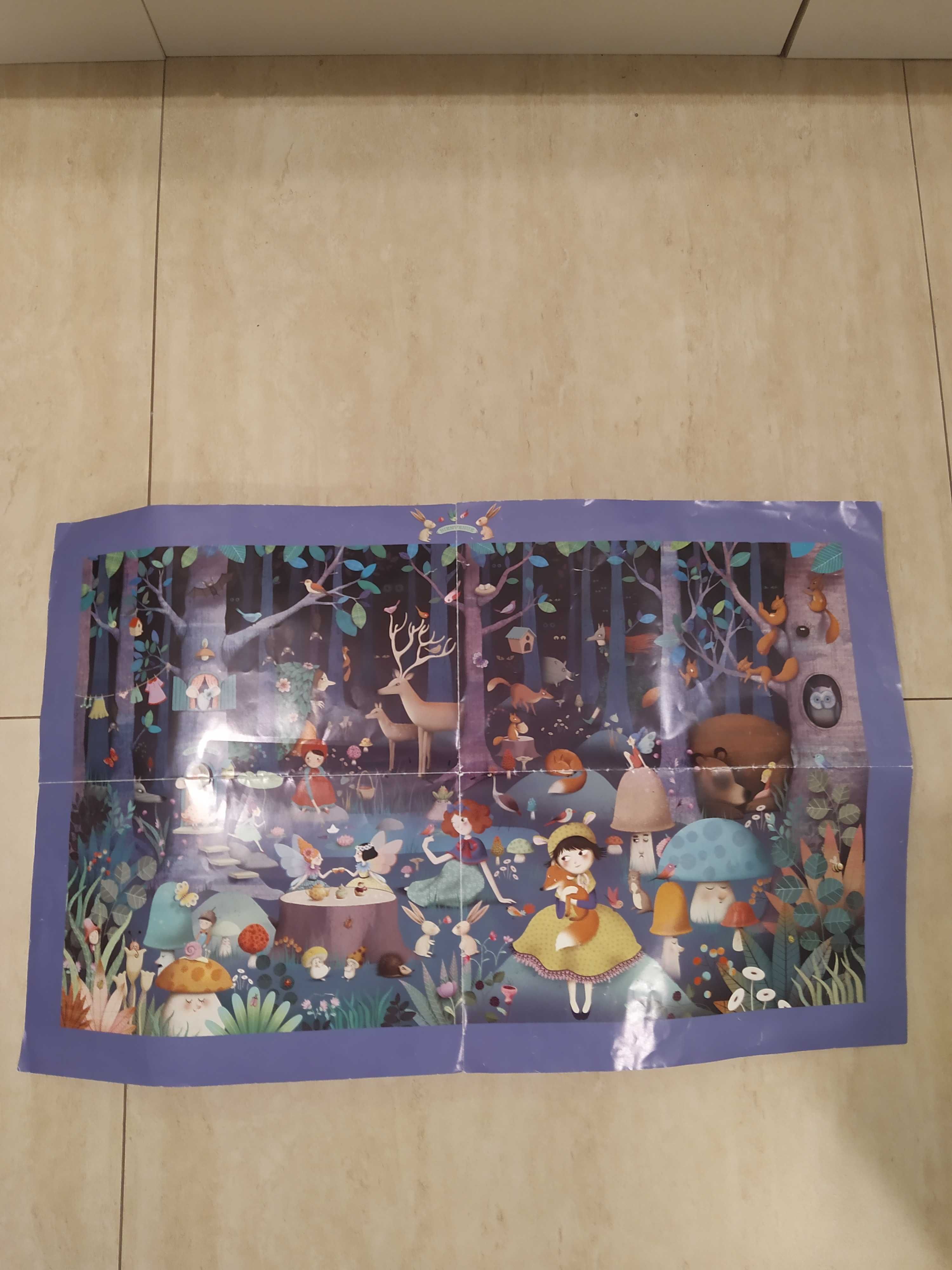 Djeco puzzle observation 100 elementów 5 +