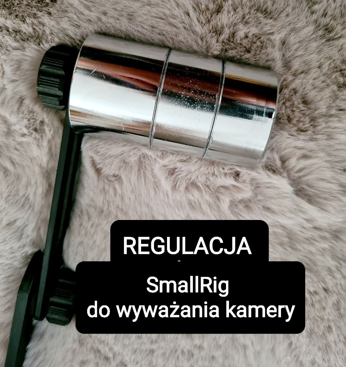 Profi gimbal ważony Rolki filmiki tictoki Stabiliny obraz  Coun