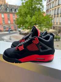 Jordan 4 Retro Red Thunder 44