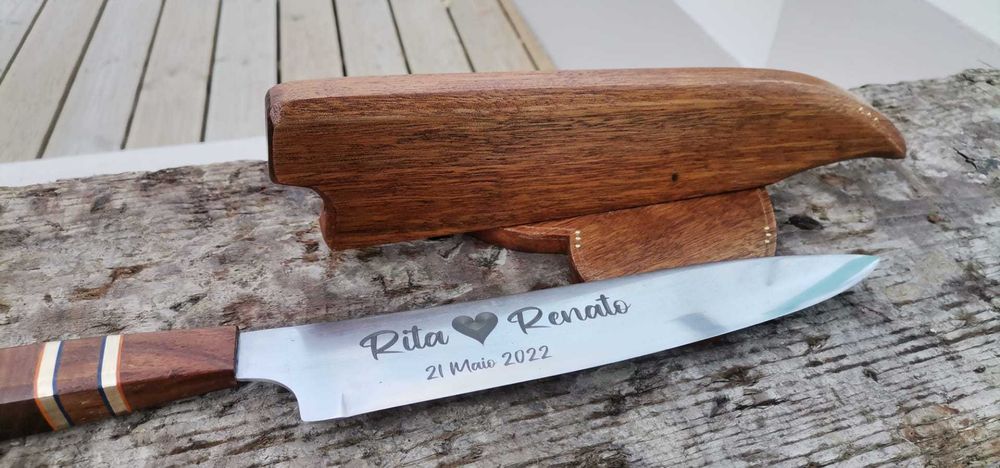 Facas de Cozinha Artesanais (feitas à mão)