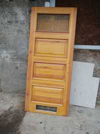Drzwi z litego drewna 87,5 x 209,5 cm (felc)