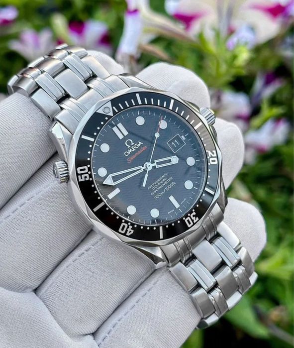 Мужские часы Omega Seamaster Diver Black