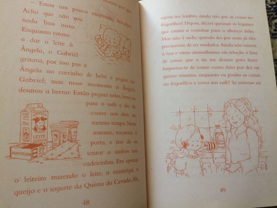 livro infantil da colecção princesa poppy , ''a grande confusão''