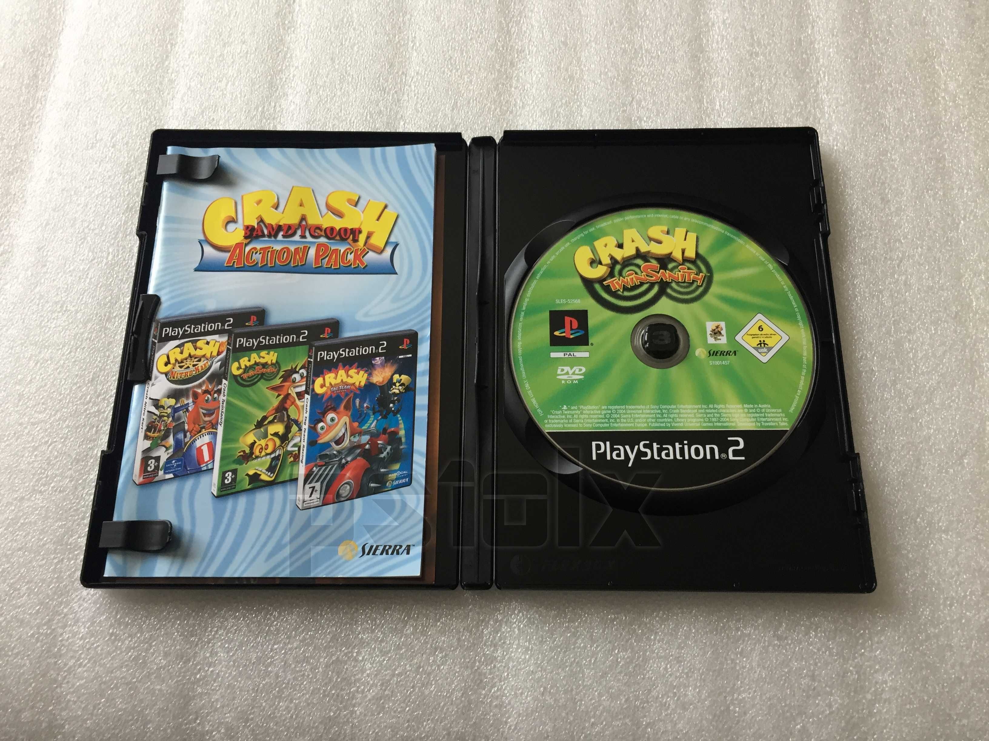 Crash Bandicoot Action Pack playstation ps2