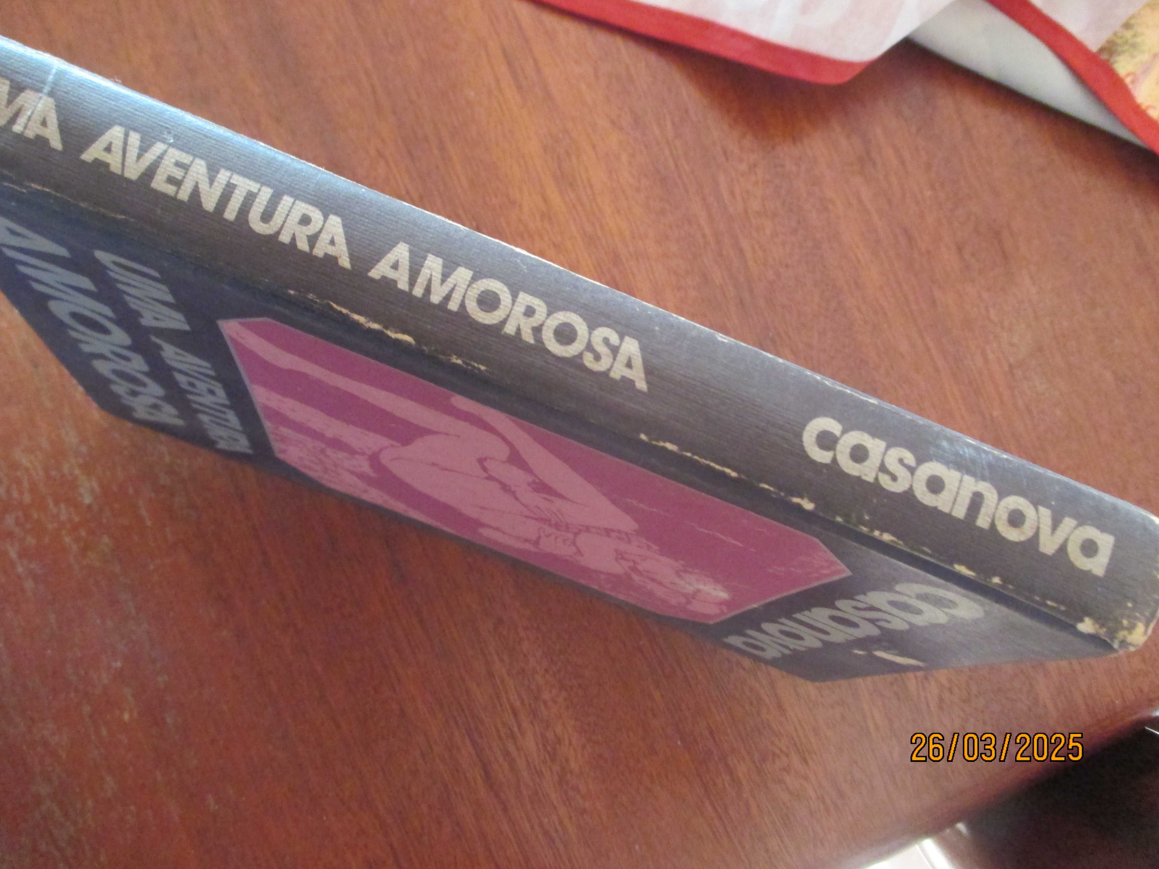 Livro - Uma aventura amorosa de Casanova