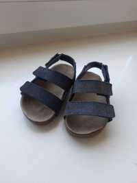 Sandałki chłopięce r21 skórzane MANGO