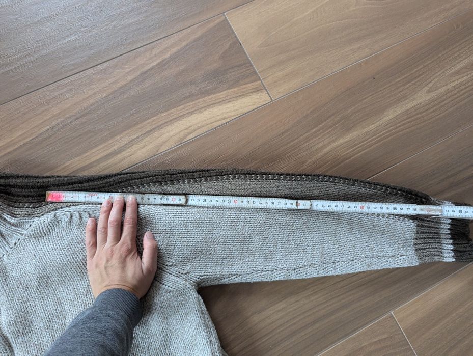 Męski rozpinany sweter