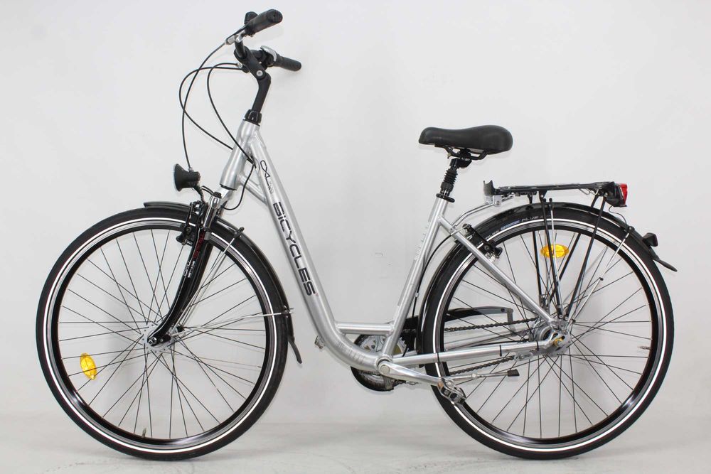 Aluminiowy rower damski BICYCLES koła 28 8 biegów NEXUS