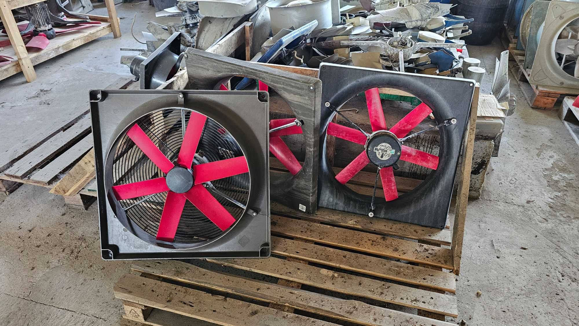 Wentylatory Multifan fi50 inwentarskie ścienne jak NOWE import NL