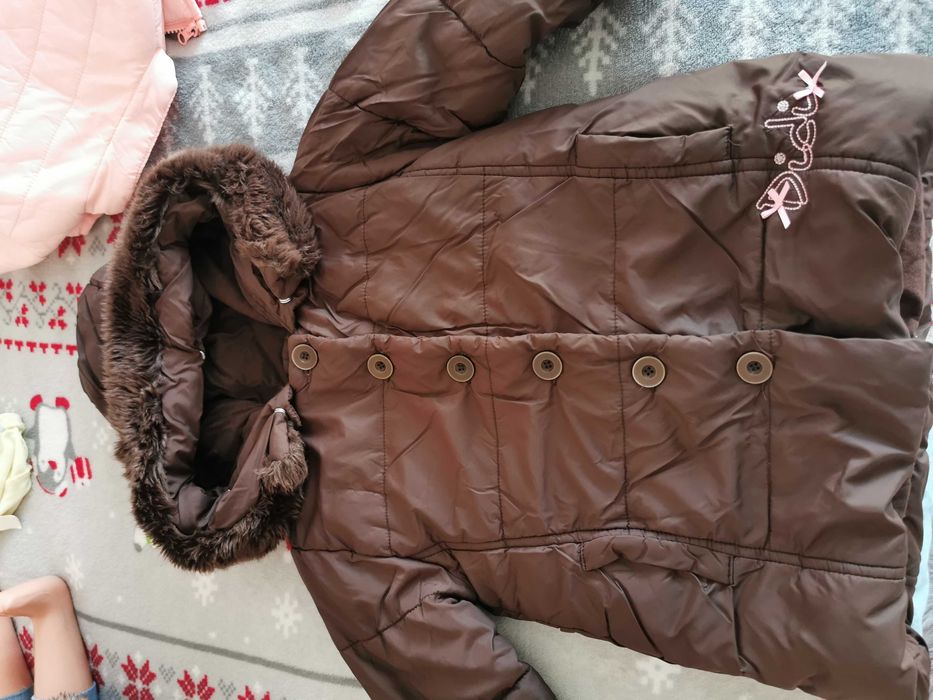 Kurtka zimowa dla dziewczynki rozm 98 Wójcik