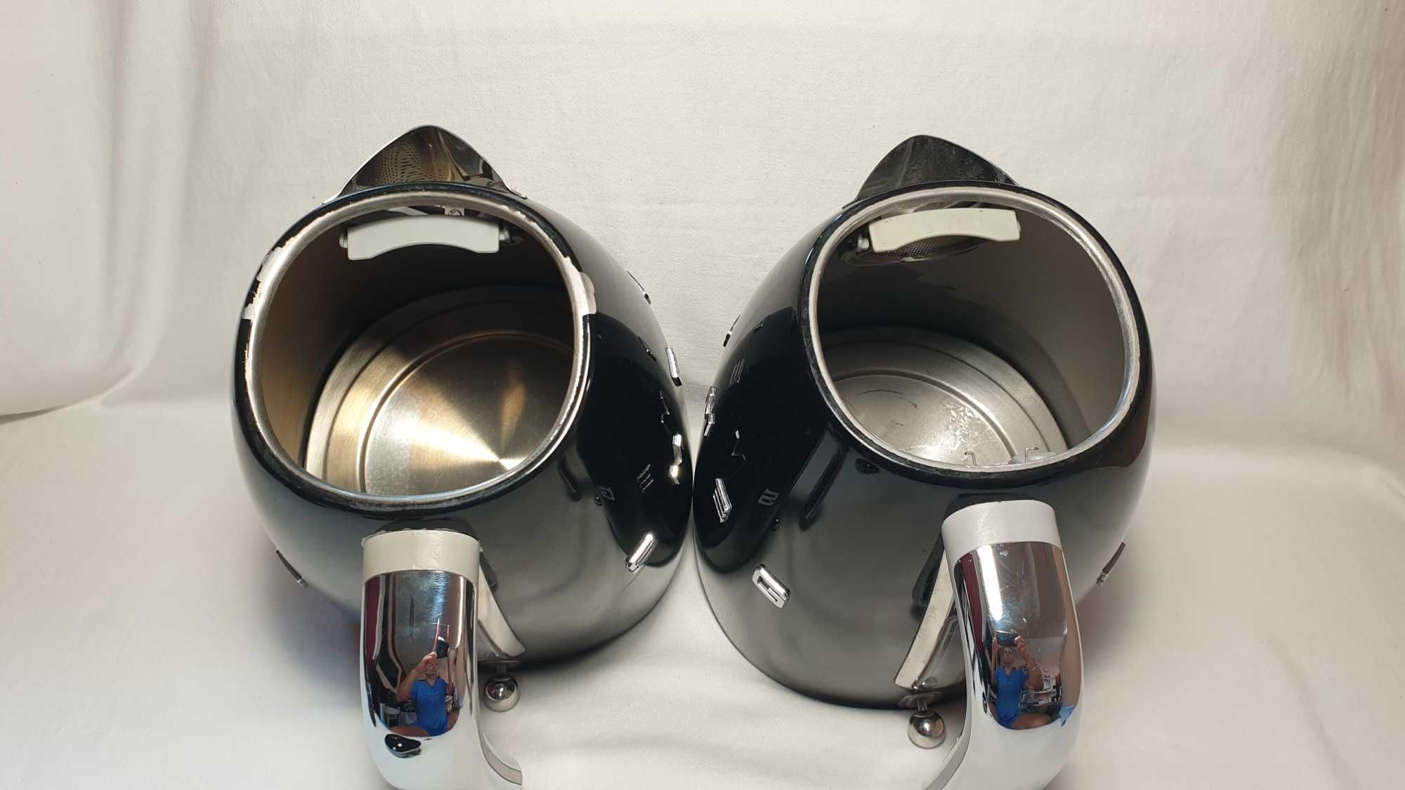Czajnik elektryczny Smeg KLF03BLEU 2400 W 1,7 l Czarny Połysk.