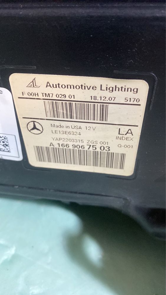 Фара Mercedes w 166 GLE w 292 купе фара ліва США ITELIGENT LIGHT SYSTE