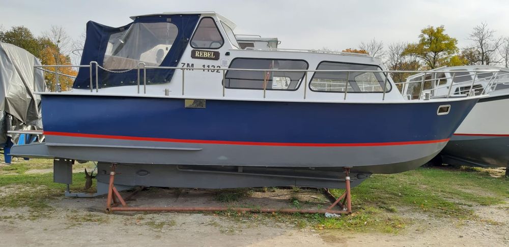 Jacht stalowy hauseboat