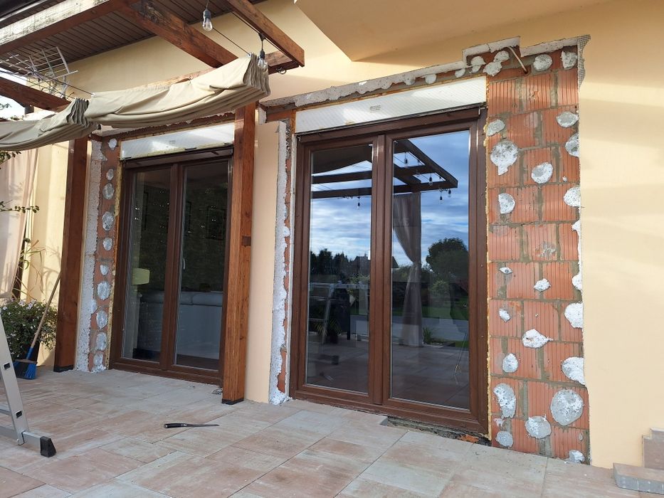 Drzwi tarasowe 150 z roletą