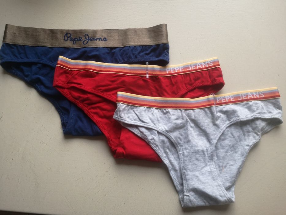 Majtki damskie, figi pepe jeans XS /34 /nowe