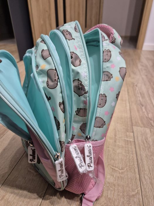 Plecak szkolny Pusheen dziewczęcy St. Majewski kotek różowy