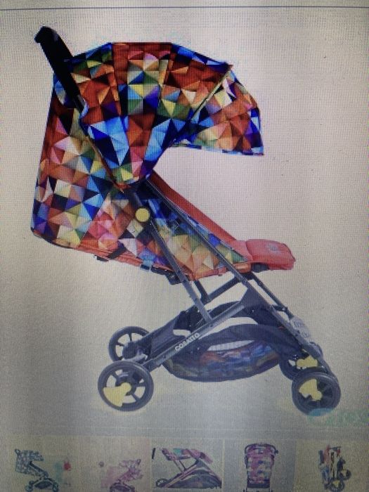 Прогулянкова коляска Cossato Woosh_spectrolux