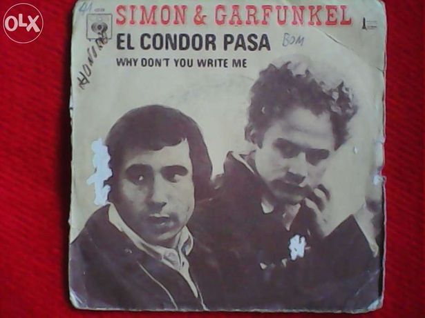 Simon & Garfunkel - el condor pasa - why don´t you, vinil single