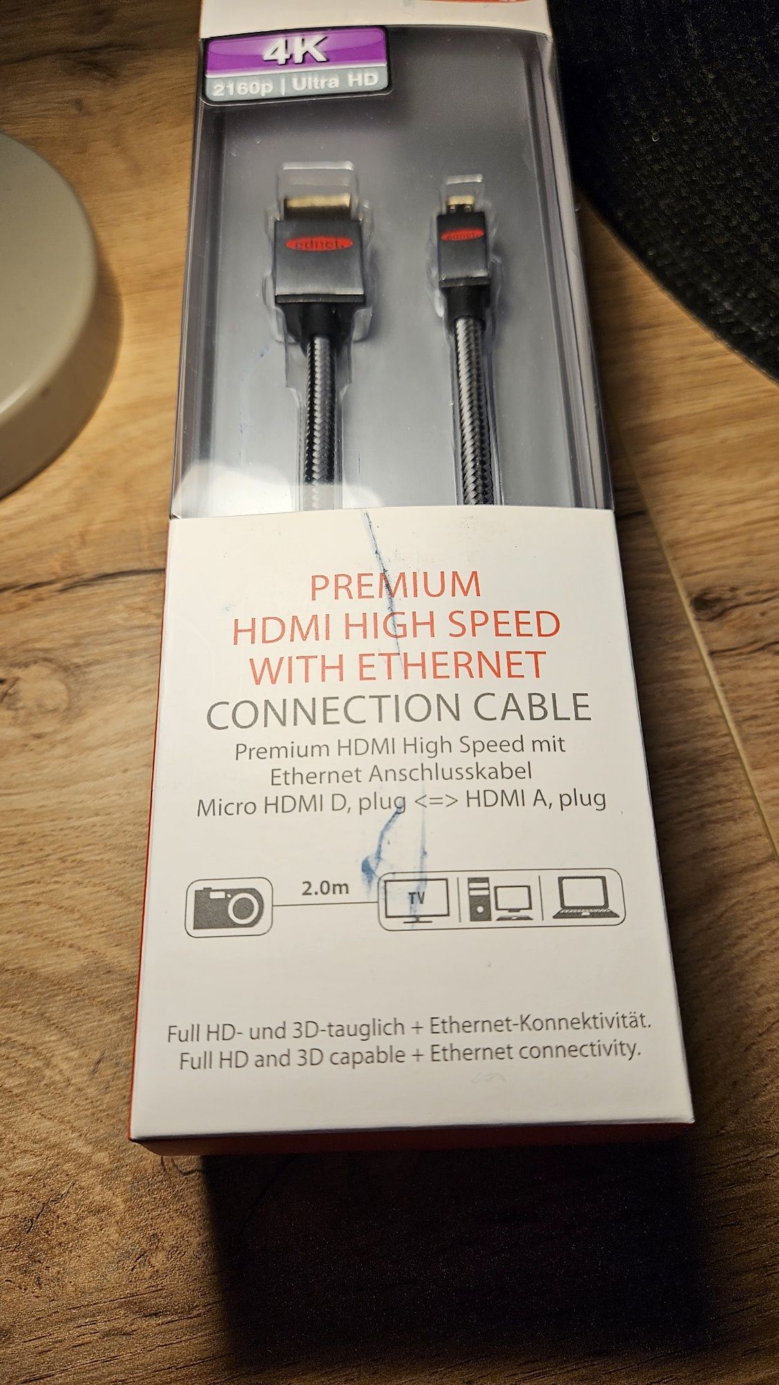 Kabel HDMI D - hdmi A