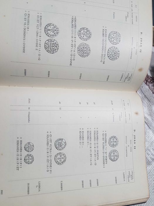 Livros das moedas de portugal volume I e II
