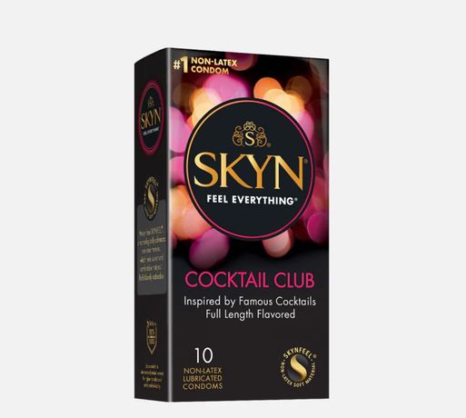 Безлатексні презервативи SKYN cocktail club оригінал 10 шт